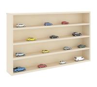 vidaXL Vitrine Murale Beige 60 x 8,5 x 37 cm Bois d'ingénierie, Salon, Meuble Mural Moderne, Espace de Rangement Ample, unité d'affichage élégante, étagères contemporaines, Organisateur Chic