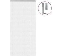 vidaXL Moustiquaire de porte à chaîne 100x212 cm aluminium
