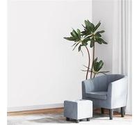 vidaXL Papier peint 3D couleur unie gris