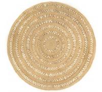 Vidaxl Tapis Fait À La Main Jute Tressée 210 Cm