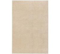 Vloerkleed kortpolig 160x230 cm beige340333