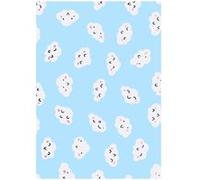 Vloerkleed met print 160x230 cm stof meerkleurig325387