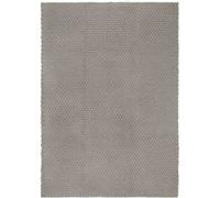 Vidaxl Tapis Rectangulaire Gris 160x230 Cm Coton