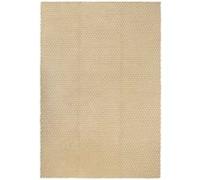 Vidaxl Tapis Rectangulaire Naturel 160x230 Cm Coton