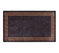 Tapis Lavable Antidérapant 80x150 cm Gris Moquette Paillasson Couloir vidaXL