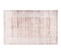 Vloerkleed wasbaar anti-slip 80x150 cm beige337940