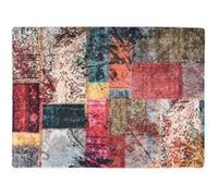 Vloerkleed wasbaar anti-slip patchwork 120x180 cm meerkleurig337966