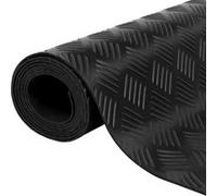 Tapis - vidaXL - 1,5x2 m - Caoutchouc antidérapant - Épaisseur 3 mm - Quadrillage