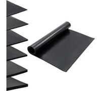 Tapis En Caoutchouc Antidérapant 1,2x2 M 12 Mm Lisse