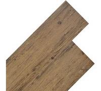 vidaXL Vloerplanken niet-zelfklevend 5,26 mÂ² 2 mm PVC walnootbruin245162 Marron G