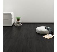 vidaXL Planches de sol autoadhésives 4,46 m² 3 mm PVC Anthracite chêne