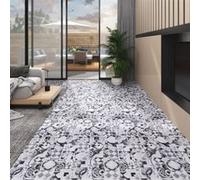 vidaXL Planches de Plancher Revêtement de Sol Dalle de Sol Salon Salle de Séjour Chambre à Coucher Maison PVC 5,02 m² 2 mm 146561