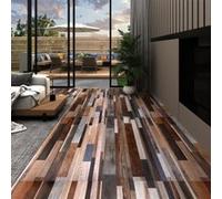 vidaXL Vloerplanken zelfklevend 5,21 mÂ² 2 mm PVC meerkleurig330192 Multicolore G