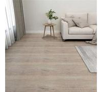Vidaxl Planches De Plancher Autoadhésives 55 Pcs Pvc 5,11 M² Taupe