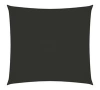 Vidaxl Voile De Parasol Tissu Oxford Carré 2,5x2,5 M Anthracite