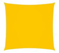 Vidaxl Voile De Parasol Tissu Oxford Carré 2x2 M Jaune Jaune