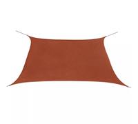 Vidaxl Voile De Parasol Tissu Oxford Carré 2x2 M Terre Cuite