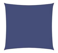 vidaXL Voile de Parasol Voile d'Ombrage Ecran Solaire de Jardin Store de Patio Terrasse Extérieur Tissu Oxford Carré 3,6x3,6 m Bleu