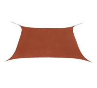 Vidaxl Voile De Parasol Tissu Oxford Carré 3,6x3,6 M Terre Cuite