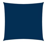 Vidaxl Voile De Parasol Tissu Oxford Carré 3x3 M Bleu Bleu