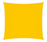 Vidaxl Voile De Parasol Tissu Oxford Carré 3x3 M Jaune Jaune