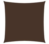 Vidaxl Voile De Parasol Tissu Oxford Carré 4,5x4,5 M Marron