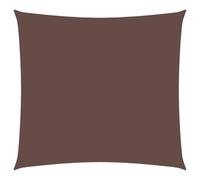 vidaXL Voile de parasol Tissu Oxford carré 4,5x4,5 m Marron