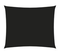 Vidaxl Voile De Parasol Tissu Oxford Rectangulaire 2,5x3,5 M Noir Noir