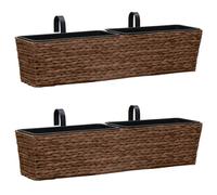 Vidaxl Voile De Parasol Tissu Oxford Rectangulaire 2,5x3 M Beige