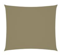 vidaXL Voile de parasol Tissu Oxford rectangulaire 2,5x3 m Beige