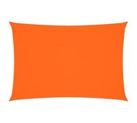 vidaXL Voile de Parasol Tissu Oxford rectangulaire 2,5x4,5 m Orange
