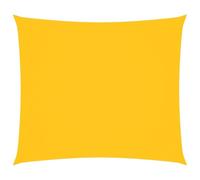 vidaXL Voile de parasol Tissu Oxford rectangulaire 2x2,5 m Jaune Jaune G