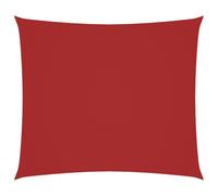 Voile de parasol Tissu Oxford rectangulaire 2x2,5 m Rouge