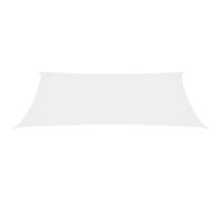 Vidaxl Voile De Parasol Tissu Oxford Rectangulaire 2x4,5 M Blanc