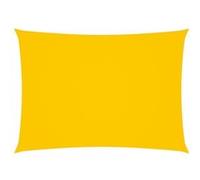vidaXL Voile de parasol Tissu Oxford rectangulaire 2x4,5 m Jaune Jaune G