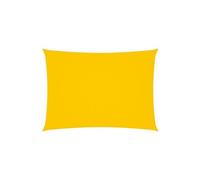 vidaXL Voile de parasol Tissu Oxford rectangulaire 2x4 m Jaune