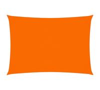 Vidaxl Voile De Parasol Tissu Oxford Rectangulaire 2x4 M Orange Orange