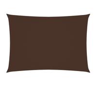 vidaXL Zonnescherm rechthoekig 3,5x4,5 m oxford stof bruin135819 Marron G