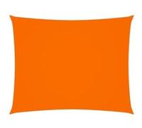 vidaXL Voile de parasol Tissu Oxford rectangulaire 3,5x4,5 m Orange Orange G