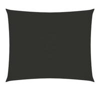 vidaXL Voile de parasol Tissu Oxford rectangulaire 3,5x4,5m Anthracite Gris G
