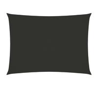Vidaxl Voile De Parasol Tissu Oxford Rectangulaire 3x4,5 M Anthracite