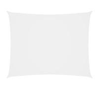 Vidaxl Voile De Parasol Tissu Oxford Rectangulaire 3x4,5 M Blanc