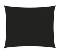 vidaXL Voile de parasol Tissu Oxford rectangulaire 3x4 m Noir