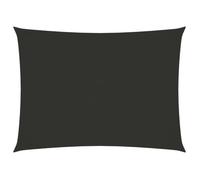 vidaXL Voile de parasol rectangulaire en tissu Oxford 3 x 5 m Anthracite