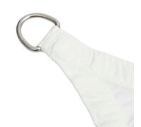 Voile de parasol tissu oxford rectangulaire 3x5 m blanc Blanc G