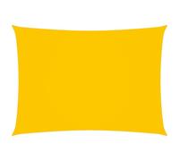 Vidaxl Voile De Parasol Tissu Oxford Rectangulaire 3x5 M Jaune Jaune