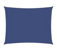 vidaXL Voile de parasol Tissu Oxford rectangulaire 3x6 m Bleu Bleu G