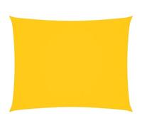 Vidaxl Voile De Parasol Tissu Oxford Rectangulaire 3x6 M Jaune Jaune