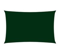 Vidaxl Voile De Parasol Tissu Oxford Rectangulaire 3x6 M Vert Foncé Vert