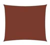 vidaXL Voile de parasol tissu oxford rectangulaire 4x5 m terre cuite G